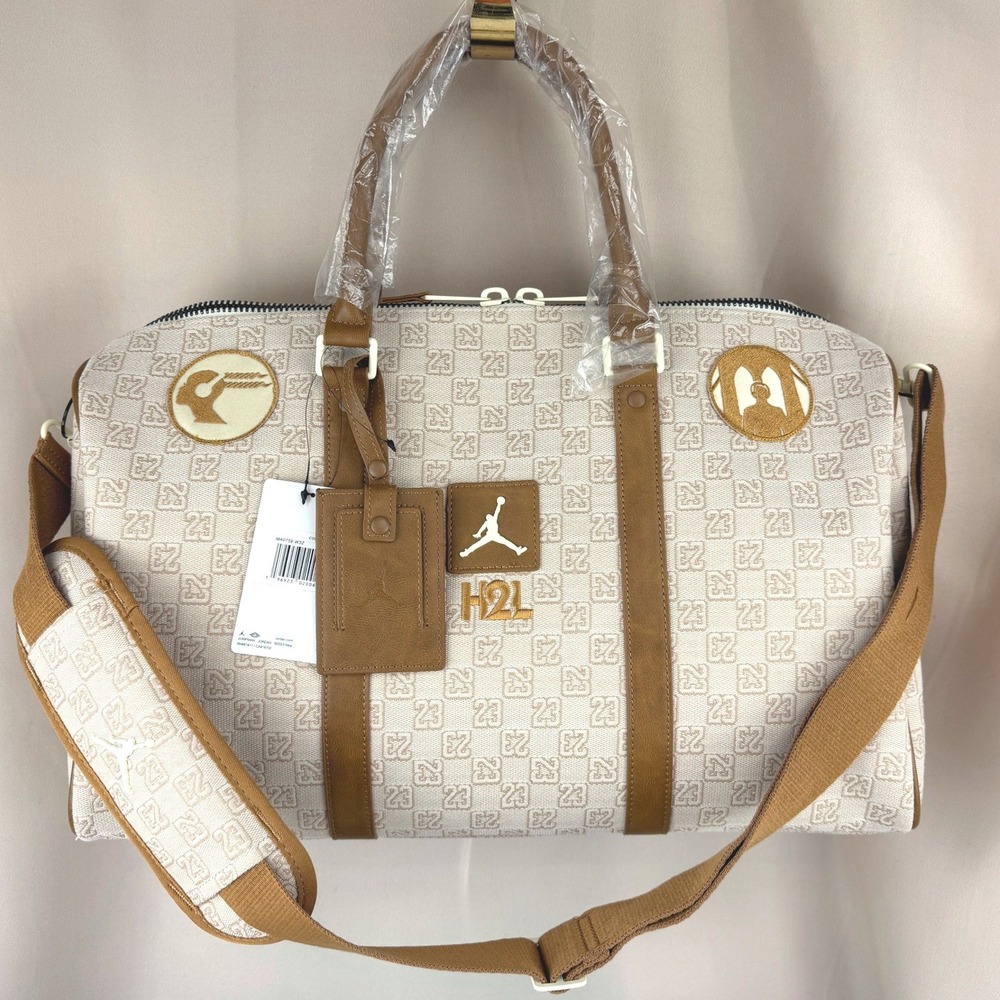 NWT NIKE JORDAN Monogram Duffle|Highest to Lowest|Spike Denzel Crew|Travel 23
